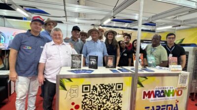“Fapema é orgulho do Maranhão”, diz governador Carlos Brandão em visita ao estande da Fundação na Agrobalsas