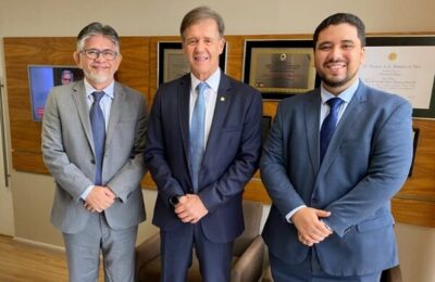 Prefeito Vinicius Vale, em Brasília busca fortalecer o turismo e transformar Barreirinhas