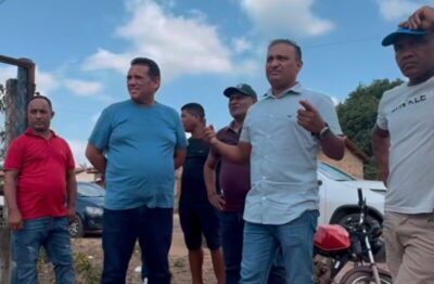 Márcio Hominho promete acabar com a falta de água em Bacuri-MA