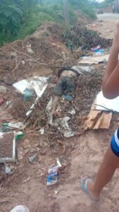 Corpo de homem é encontrado em lixão na entrada do bairro Nova Terra, em São José de Ribamar