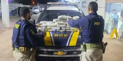 PRF apreende 41 kg de drogas em Miranda do Norte/MA