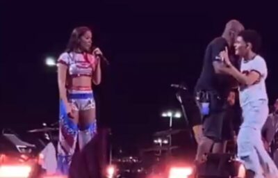 Anitta expulsa fã do palco durante show em São Luís: “Você não foi convidado”