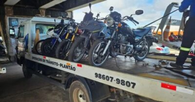 Operação apreende 50 motos irregulares em São Luís