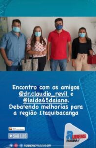 Agenda extensa de Rubens debate problema dos bairros, categorias e projetos sociais