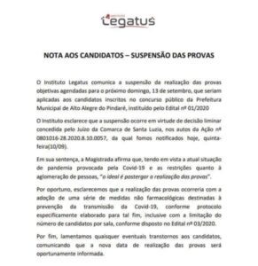 Oposição de Alto Alegre do Pindaré pode está por trás do adiamento do concurso público