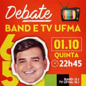 DUAS TVS NO 1º DEBATE EM SÃO LUÍS
