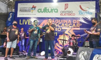 Máquina de Descascar’alho fará carnaval virtual
