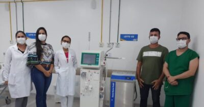 Santa Luzia do Paruá Hospital Regional recebeu equipamentos de hemodiálise; mais uma conquista do ex-prefeito Plácido Holanda