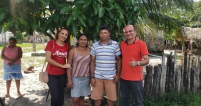 *Vereador Dr. Gean solicita o fim dos buracos na estrada de acesso ao Povoado Jacunicaua II, onde obras de construções de casas do INCRA estão paralisadas por falta de trafegabilidade*