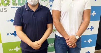 Em visita ao Secretário de Saúde, Umbelino Junior relata demandas das comunidades