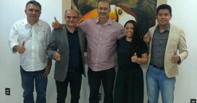 Vereadores Luzienses, são recebidos, por Marcos Brandão!