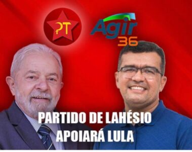 Lula desesperado quer o AGIR 36 enquanto Lahesio fala em entrevista: “Jamais serei esquerda”.