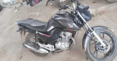 *Polícia Militar de Santa Luzia do Paruá recupera moto roubada no Estado do Pará*
