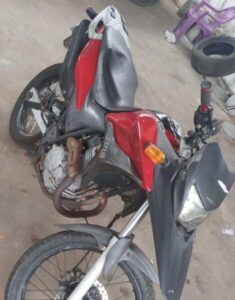 *Polícia Militar de Santa Luzia do Paruá recupera Moto com restrição judicial*