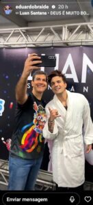 Braide começa ver Edivaldo pelo retrovisor após lives com Luan Santana…