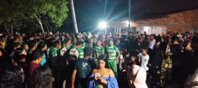 Jovens do interior de Barreirinhas mostram habilidade no futebol