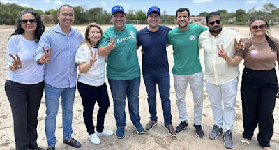 *Ministro dos Esportes viabilizará novo campo de futebol para Barreirinhas a pedido de Vinícius Vale*