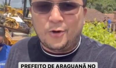 *CARA DE PAU! Pensando na própria reeleição, Prefeito Flávio Amorim pede asfalto ao Governador, mas em 2022 expulsou empresa de asfalto para travar o projeto político de Brandão!*