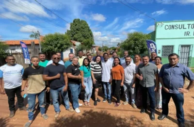 Josivaldo JP dá início a pavimentação de mais 4 ruas no Bairro Parque Santa Lúcia em Imperatriz