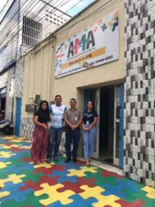 Equatorial Maranhão visita a Associação de Amigos Autistas (AMA) em Timon e orienta famílias sobre o direito a desconto na conta de luz
