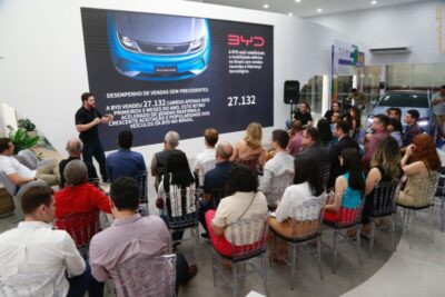 Com venda de carros eletrificados, BYD Carmais pretende chegar ao Top 5 de marcas de automóveis no Piauí até o final do ano