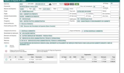 REVOLTANTE! Blog identifica que em Centro do Guilherme uma simples auxiliar de gabinete recebeu mensais de mais de R$ 6 mil em salário! TEM COISA ERRADA AÍ!*