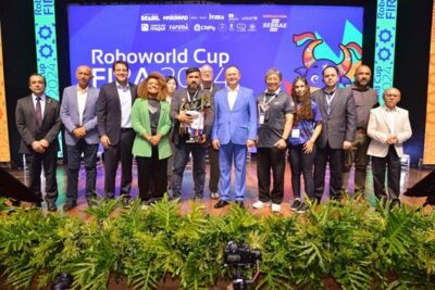 Presidente da FIEMA prestigia a abertura do Campeonato RoboWorld Cup FIRA 2024