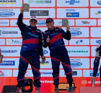 Piloto Fábio Cadasso celebra seu nono pódio para o Maranhão no Rally do Sertões