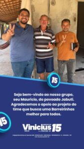 A poucos dias das eleições, grupo de Vinicius Vale se agiganta com novas adesões