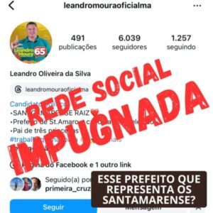 Eleições 2024: Bateu o desespero no prefeito de Santo Amaro?