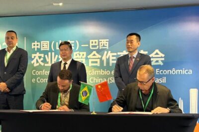 Rainbow Agro assina acordo de cooperação com a distribuidora Charrua durante reunião de Negócios com Província de Shandong, em São Paulo