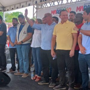 Governador Carlos Brandão inaugura obras e realiza visitas técnicas em Bequimão ao lado do prefeito Zé Martins