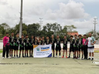 Timon conquista título nas duas categorias do campeonato da Liga Maranhense de Handebol