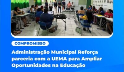 Nova Olinda Reforça Parceria com UEMA para Fortalecer Educação”