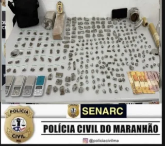 Senarc prende homem por tráfico de drogas em São Luís