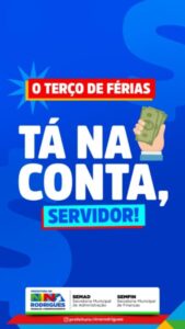 Prefeitura de Nina Rodrigues realiza pagamento do terço de férias aos servidores