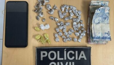 Suspeito é preso por tentativa de feminicídio e tráfico de drogas em Santa Inês
