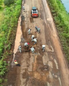 Governo do Maranhão segue trabalhando para que a trafegabilidade na MA-014, na Baixada Maranhense, seja completamente restaurada