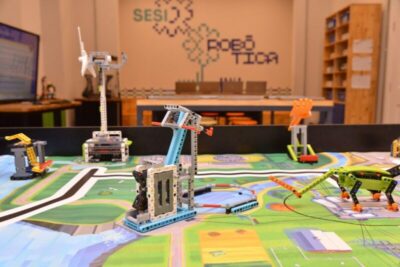 Oficina promovida pelo SESI Casarão da Indústria conecta arte e tecnologia