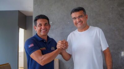 Deputado Wellington se reúne com Lahesio Bonfim e cumpre agenda no interior do Maranhão