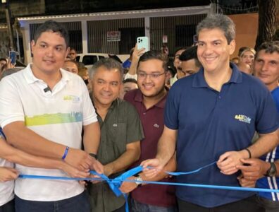 ROMÁRIO BARROS ENTREGA QUADRA REFORMADA NA COHAB E FORTALECE O ESPORTE EM SÃO LUÍS