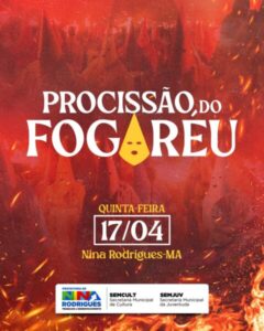Nina Rodrigues recebe pela primeira vez a Procissão do Fogaréu e amplia programação da Semana Santa com a Paixão de Cristo