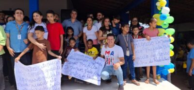 Felipe Camarão Participa de Entregas de Obras  em Peritoró