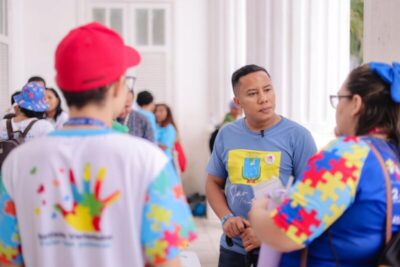 Penha participa de manifestação pelo Dia Mundial da Conscientização sobre o Autismo