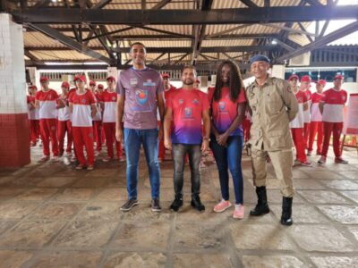 Cestinha Social visita Colégio Militar 2 de Julho abrindo espaço para novos atletas