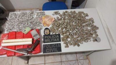 Tráfico de drogas em Lago da Pedra é nocauteado pelo novo comando do 39° batalhão da Polícia Militar do MA.
