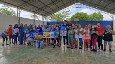 CRAS promove saúde dos idosos com ginástica e palestra