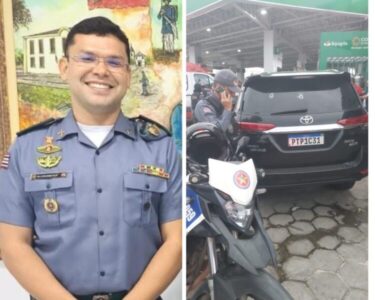 URGENTE: Policial Militar é assassinado em posto de gasolina no bairro São Francisco, em São Luís