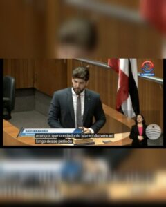 Davi Brandão enquadra Othelino Neto em discurso e faz convite para visitarem obras do governo