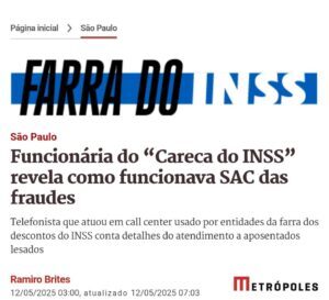 Vazou “minuta do golpe” nos aposentados…